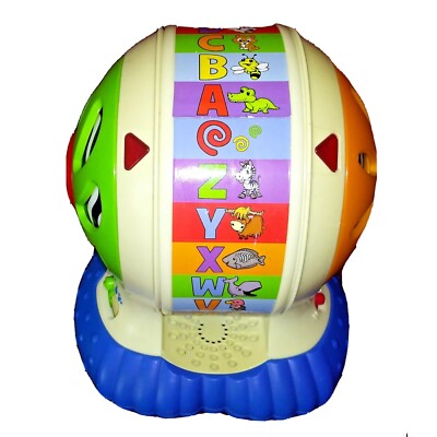  LeapFrog Leap Frog Sing & Spin Alphabet Zoo Developmental Learning Toy 2006 