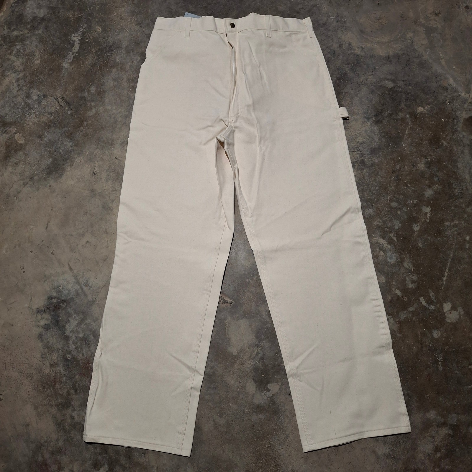 パンツ 70s 80s store brand white painter pants NWT Vintage Roebucks (Sears) Mens Painter Pants 80's 38x30