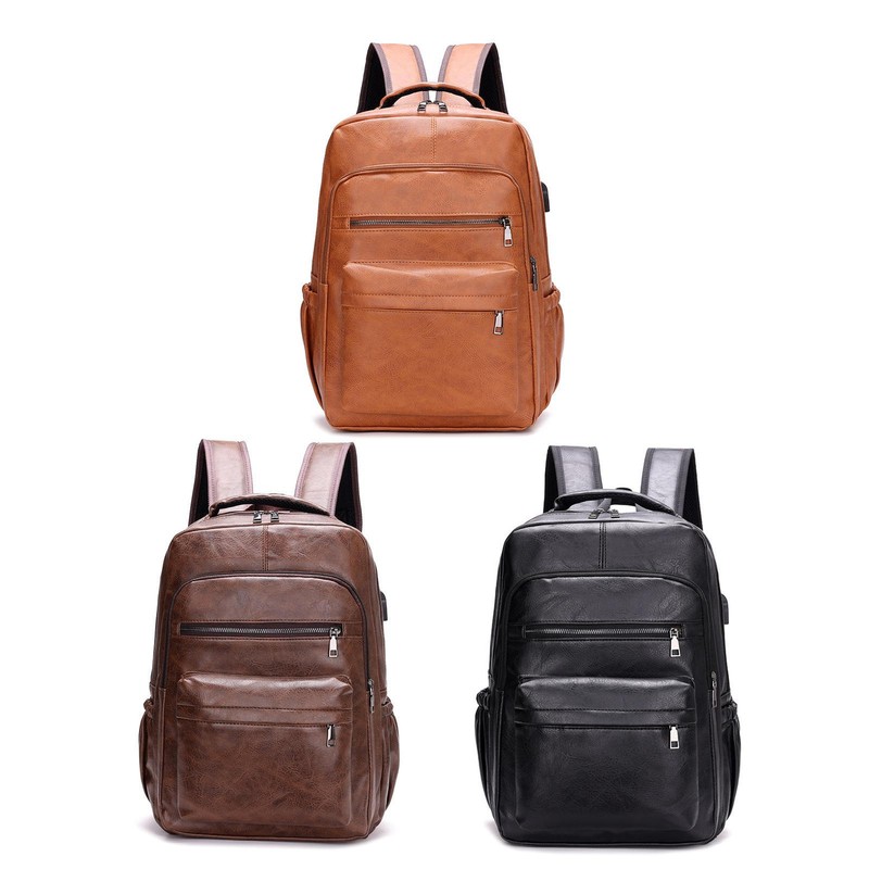 For Men Large Travel Vintage Backpack Waterproof College