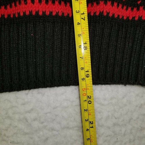 Baby GAP Toddler Boys Size 5 Black & Red Snow Day Sweater