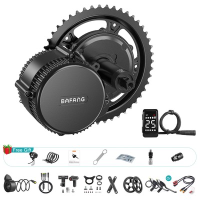 48V750W BAFANG Conversion Kits for E-Mountain Bike BBS02B Mid Motor 100mm Kit