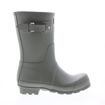 

Мужские серые резиновые сапоги Hunter Original MFS9000RMA-DKG, Серый, Hunter Original Short Boot