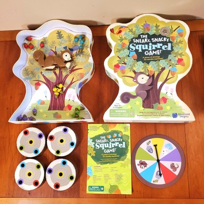 100% Ccomplete + Pristine SNEAKY SNACKY SQUIRREL GAME! Educational Motor Skills 