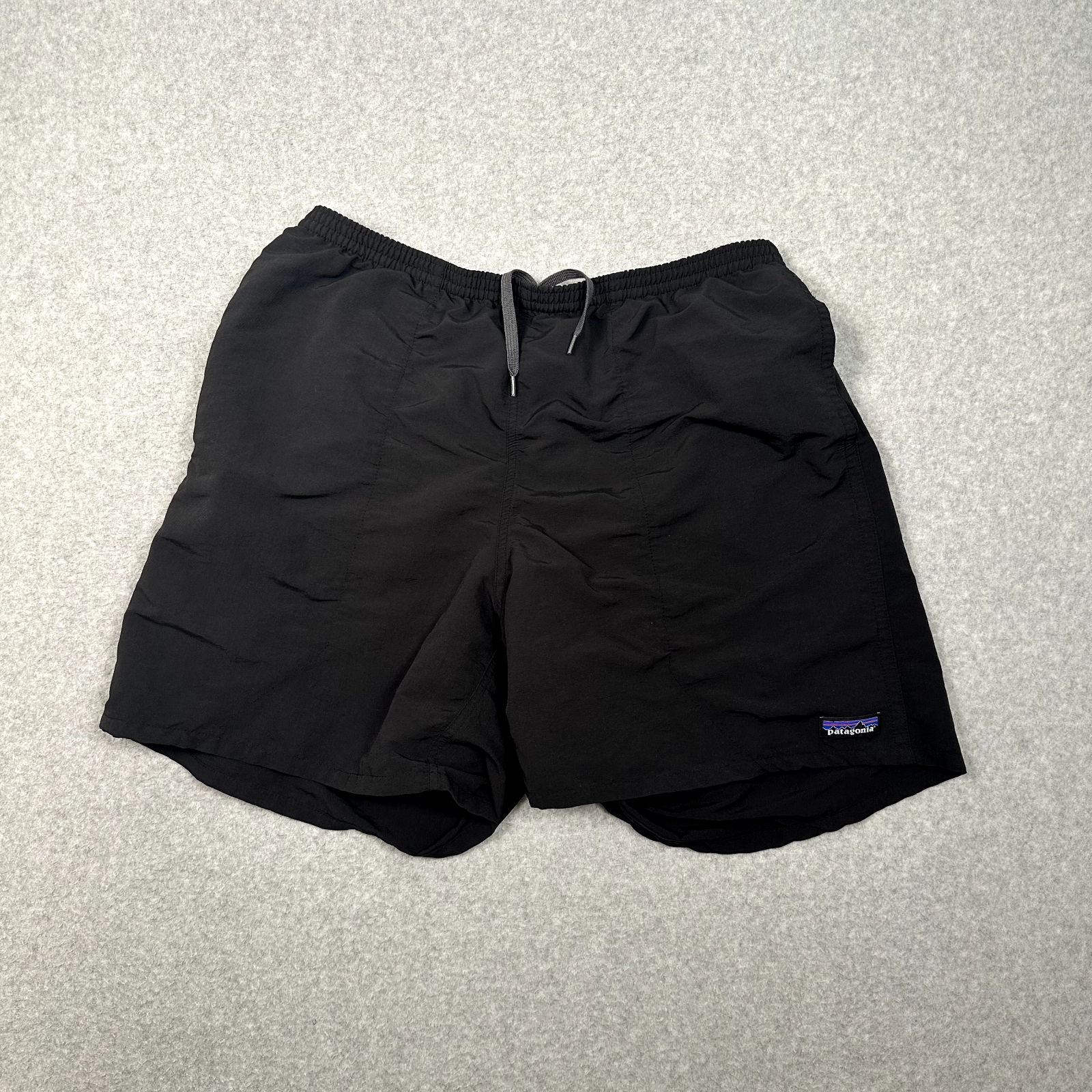 patagonia shorts mens xl black baggies nylon mesh lined 7