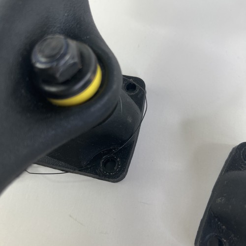 Kryptonics Skateboard Wheels & Trucks Yellow Set Replacements