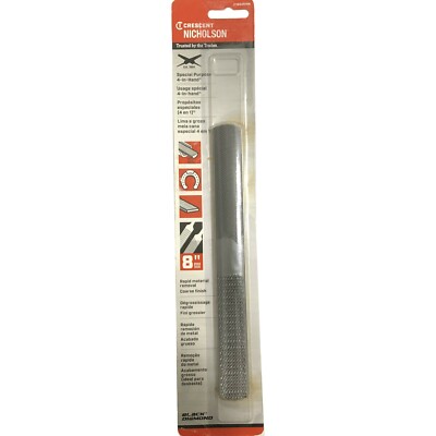 Assorted Sizes Crescent Nicholson Files, General Purpose Application Double Cut 