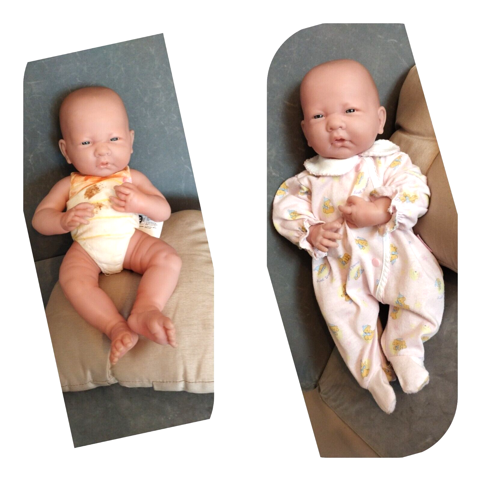 Jc Toys Made In Spain Vinyl Baby Doll Boy/Girl Padded Body A