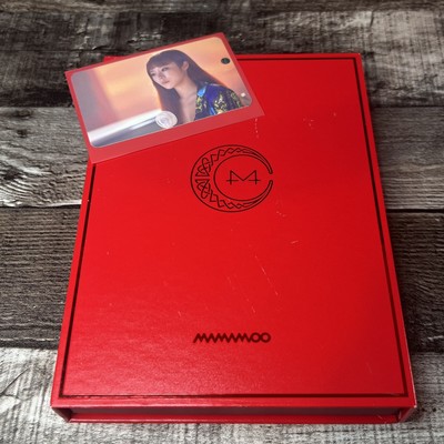 MAMAMOO 7th Mini Album Red Moon Opened CD Booklet Wheein Photocard K-POP Goods