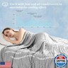 VK VK·LIVING Cooling Comforter Twin Size, Summer Cooling Blanket for Hot Sleepers and Night Sweats, Lightweight and Breathable Soft Summer Cool Quilt for Twin Bed (60