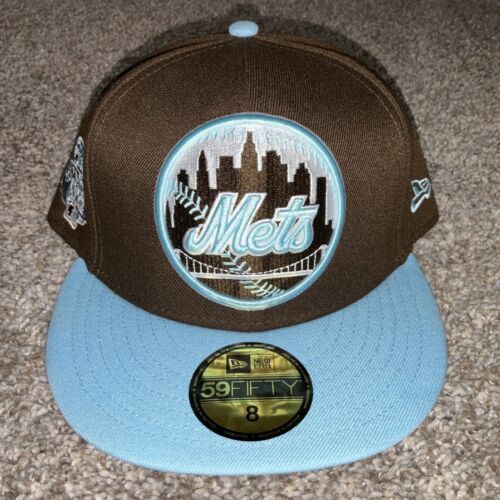 New York Mets New Era 59FIFTY Muddy Waters Brown/Blue NYM