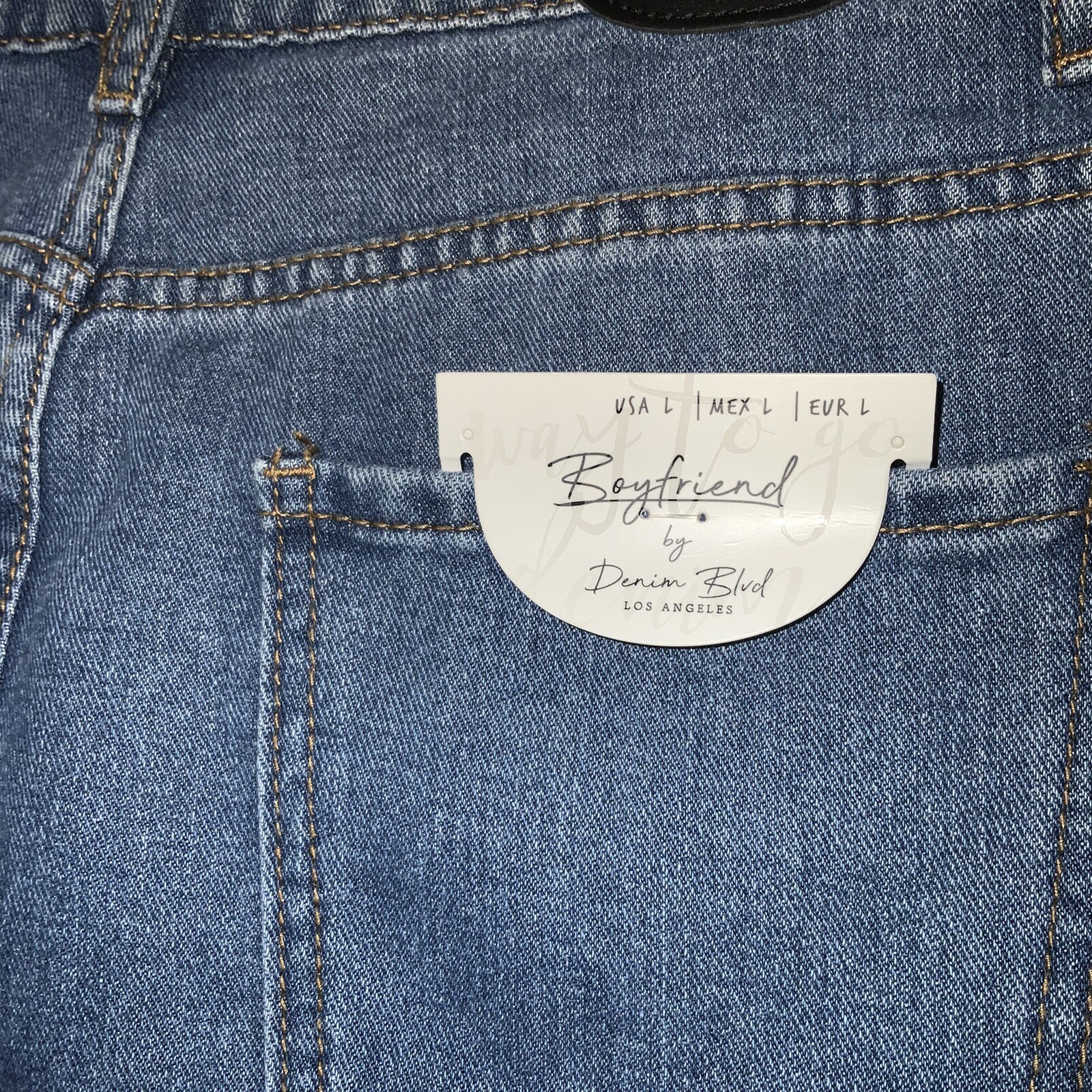 Джинсы Denim Blvd Los Angeles Boyfriend 
