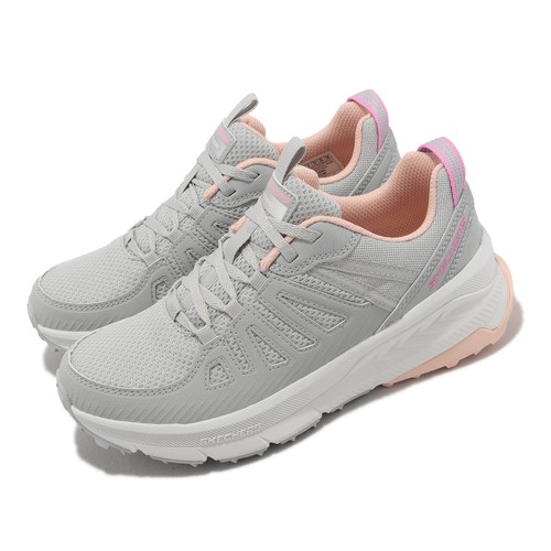 

Skechers Switch Back-Cascades Grey Coral Women Trail Outdoors Shoes 180162-GYCL, Switch Back-cascades