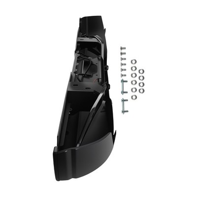 Rear Bumper Assembly for Ford F-150 1997-2003 XL3Z-17906-CB Black Screw-On