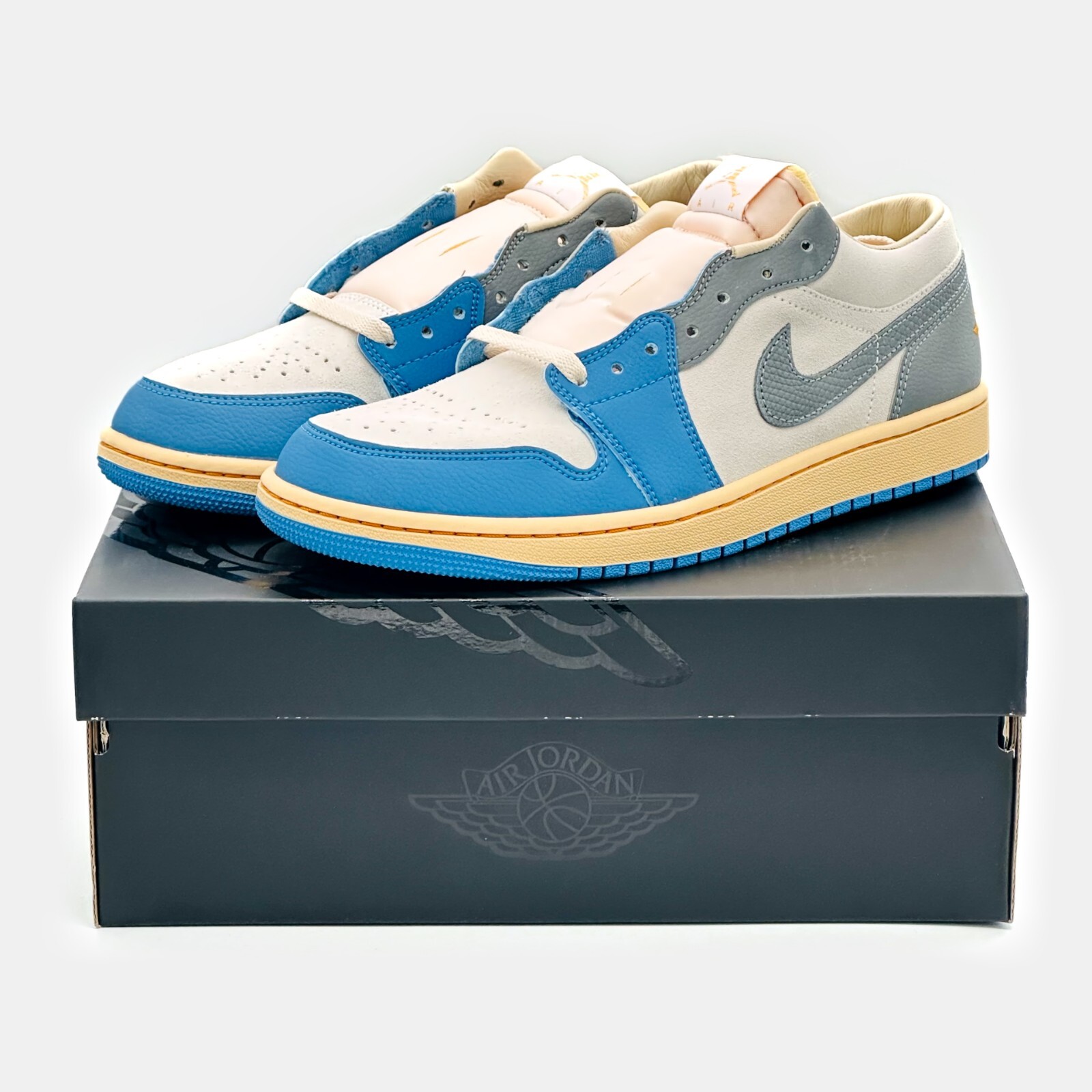 DZ5376-469 Nike Air Jordan 1 Low Tokyo 96 Vintage UNC Grey