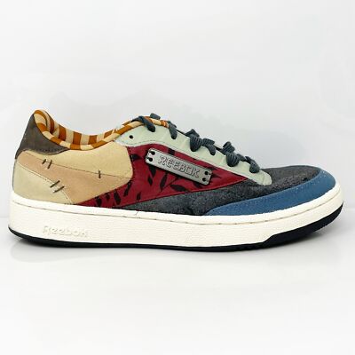 

Reebok Mens Club C 85 GZ8634 Серые повседневные кроссовки, размер 7,5, Серый, Club C 85