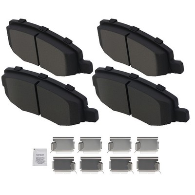 Rear L&R Ceramic Brake Pads Kit for Dodge Nitro Jeep Liberty Wrangler D1274