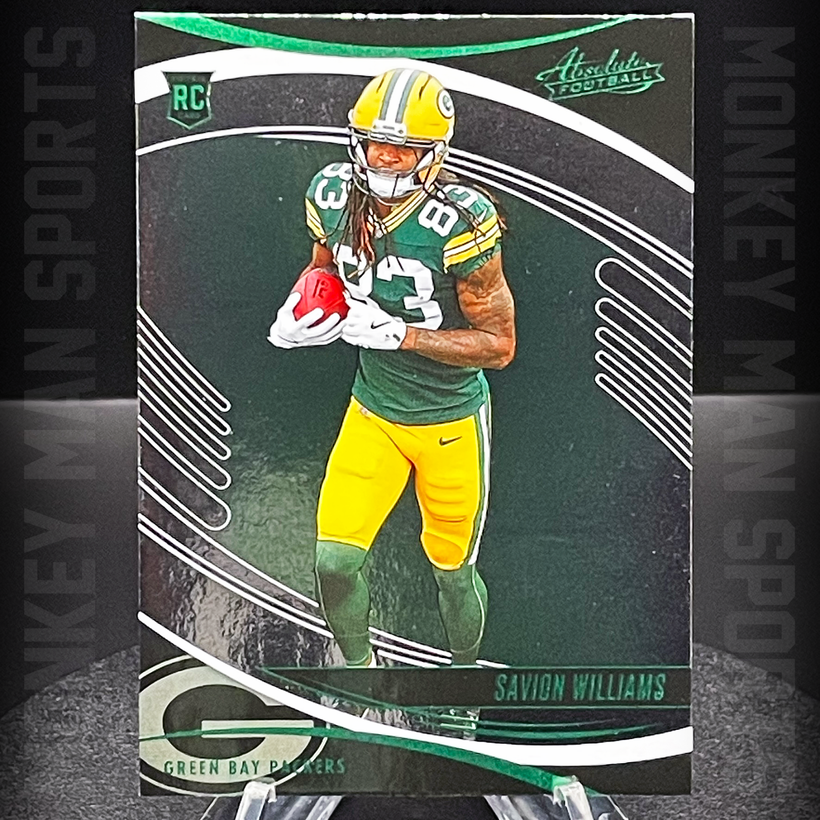 2025 Absolute Football - Savion Williams Rookie RC - #174 GREEN FOIL COLOR MATCH