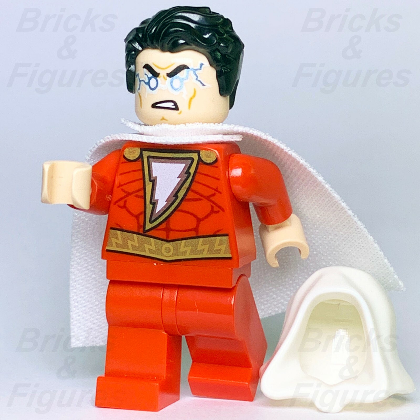LEGO® Super Heroes Shazam Minifigure with Hood DC 30623 76120 sh0586 Shazam!  | eBay