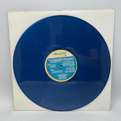 Dynamic Dual  Progress Vinyl 12'' EP 33RPM US 1998 Blue Press VG Hard House