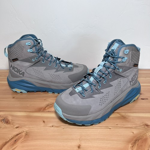 Mens 10 Hiking Shoe Grey Blue 1099638 Fgah B Grade