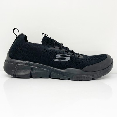 

Мужские кроссовки Skechers Stretch Fit 56256 черные кроссовки размер 10, Черный, Stretch Fit