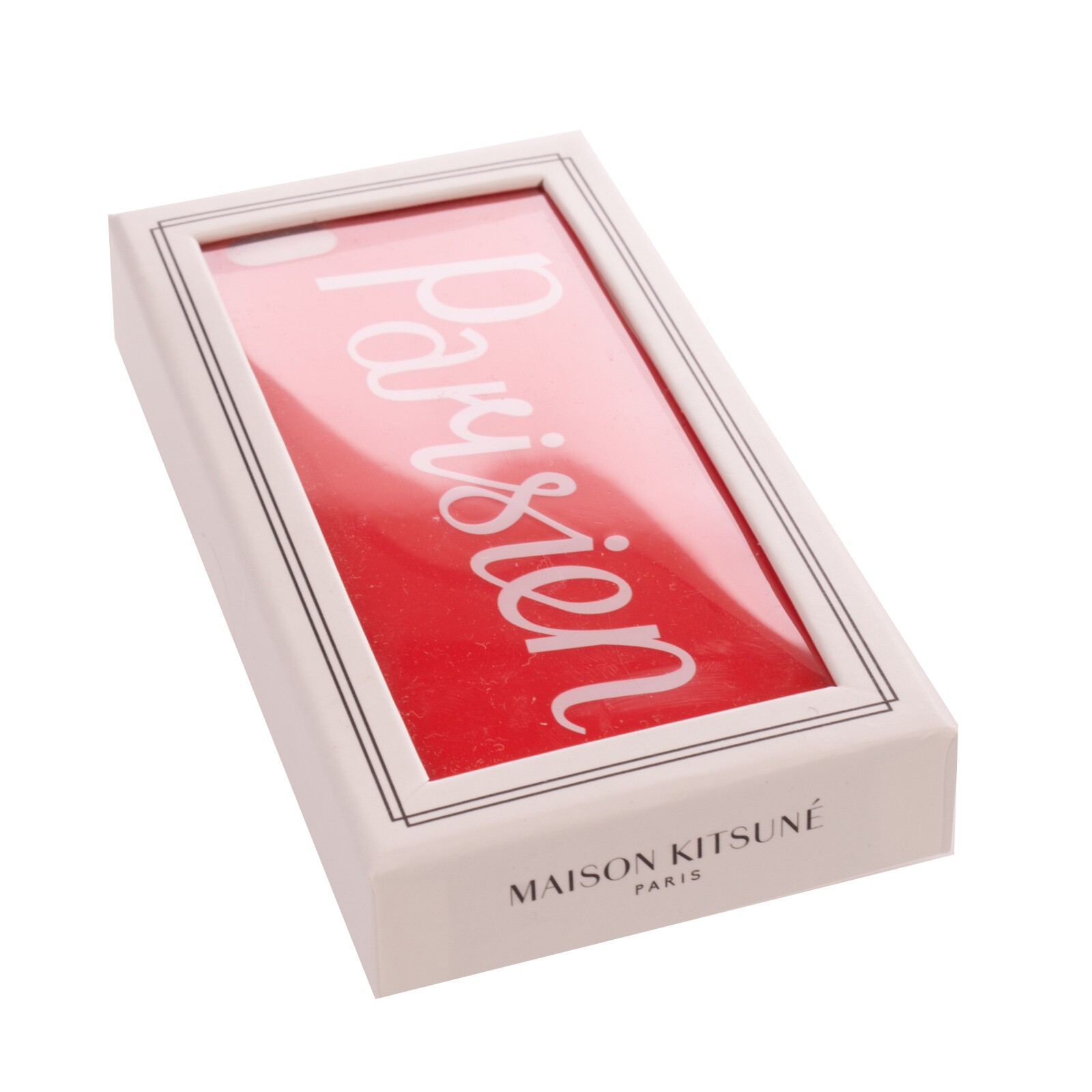 MAISON KITSUNE Mobile Phone Case Hard Fitted Back Glossy ...