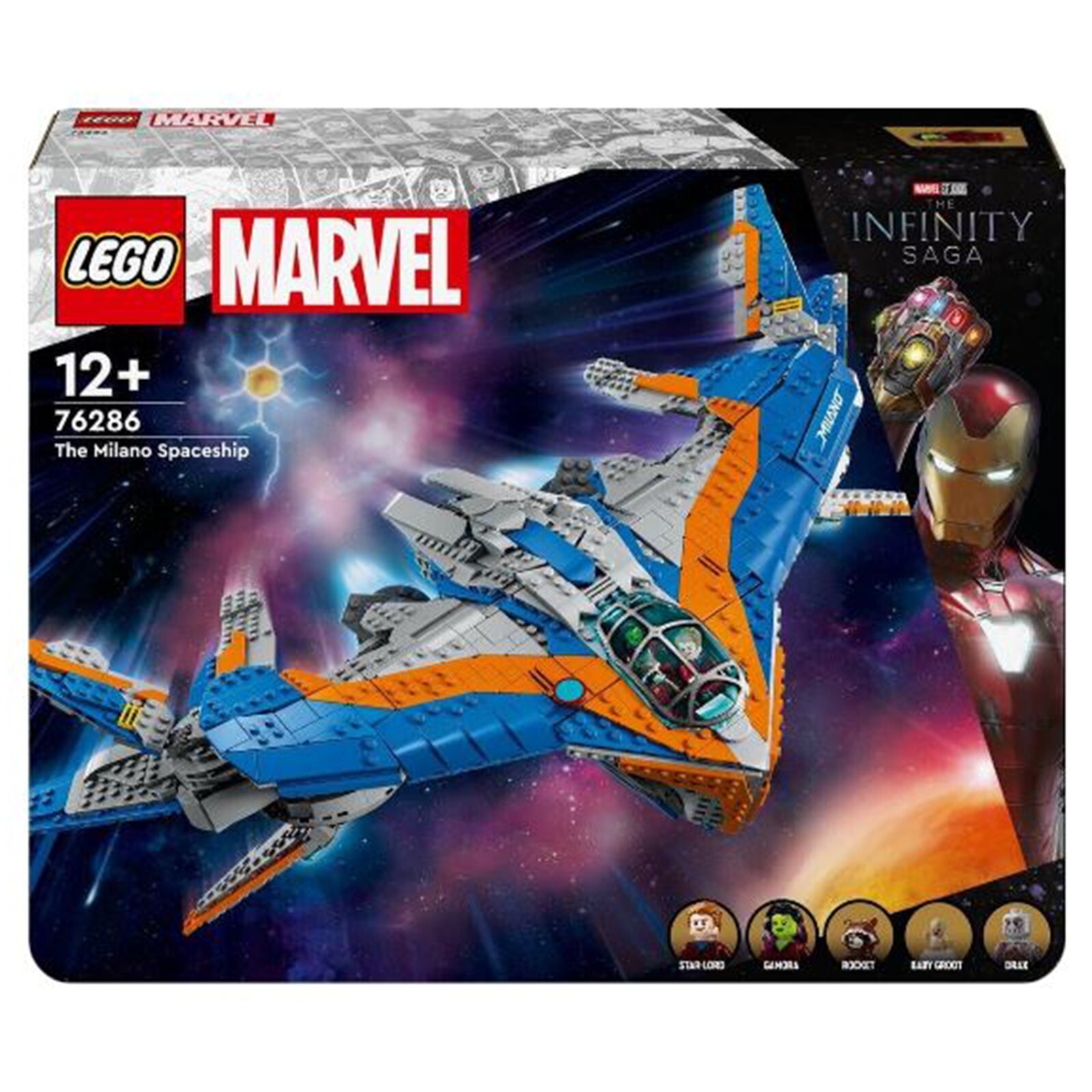 LEGO Marvel Infinity Saga Набор для сборки космического корабля Milano 76286 НОВЫЙ В НАЛИЧИИ