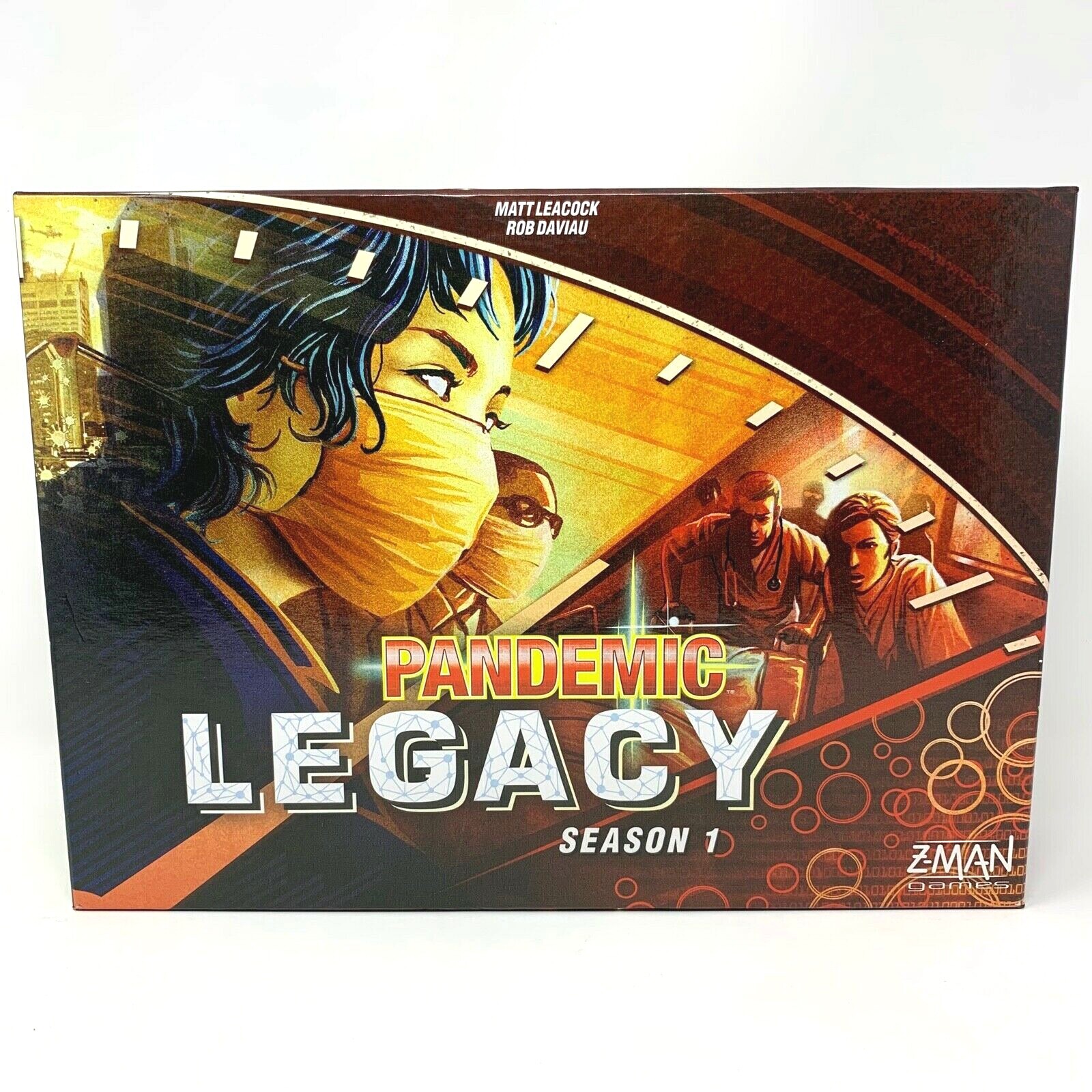 Z-Man Pandemic Legacy Season 1 - RED EDITION - 100% Complete