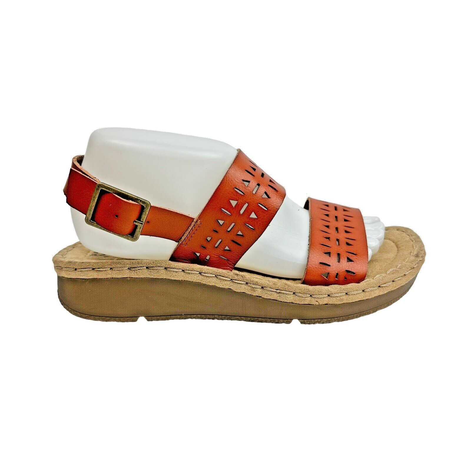 サンダル・ミュール LAUTRE CHOSE SANDALS WITH COCONUT PRINT LEATHER L' Autre Chose Sandals With Coconut Print Leather