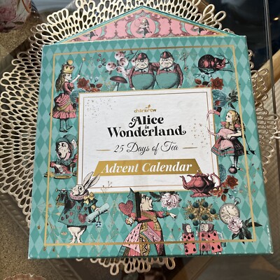 Charbrew Alice In Wonderland Tea Advent Calendar 2 Teas Missing