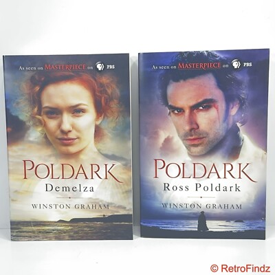 Lot of 2 Poldark: Ross Poldark  & Demelza Paperback - New