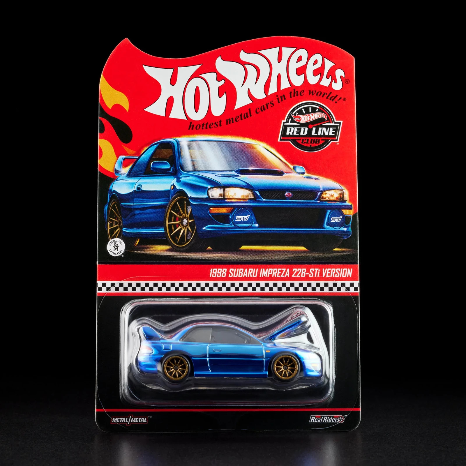 ミニカー Hot Wheels 1999 Subaru Impreza rlc Hot Wheels RLC 2025 Exclusive 1998 Subaru Impreza 22B STi