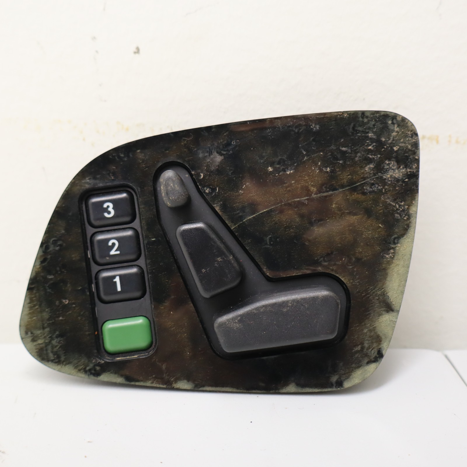 98-03 Mercedes W208 CLK430 CLK320 Left Seat Control Memory Switch Wood OEM