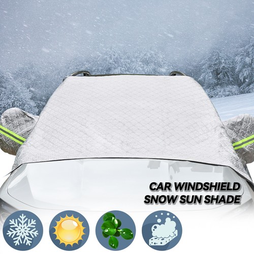 Car Truck Windshield Cover Winter Snow Ice Rain Frost Guard Sun Shade Outdoor US