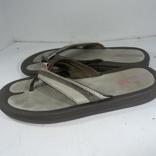 【NewBalance】◆新商品◆Velcro Flipflop N-FLIP◆Khaki◆ New Balance 152 Womens Beige Flip Flop Sz 8 Comfort Thong