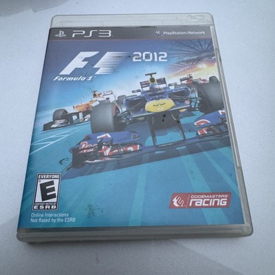 F1 2012 (Sony PlayStation 3, 2012) CIB Complete Great Condition