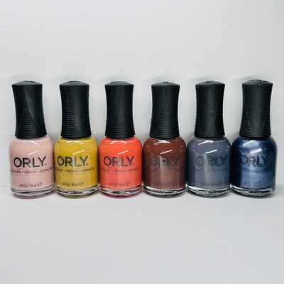 ORLY PLOT TWIST Nail Polish Collection - FALL 2023 FULL SET OF 6 POLISHES