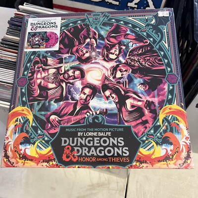 SEALED Lorne Balfe Dungeons & Dragons: Honor Among Thieves Colored Vinyl Record