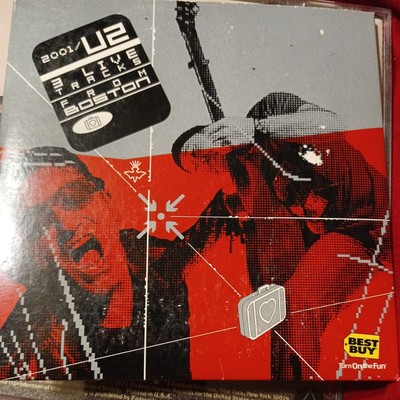 U2 : 3 Live Tracks From Boston CD - NEW