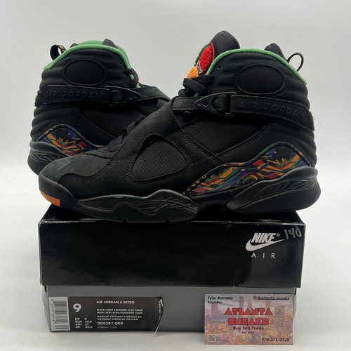 Size 9 - Air Jordan 8 Retro Tinker - Air Raid Red Green
