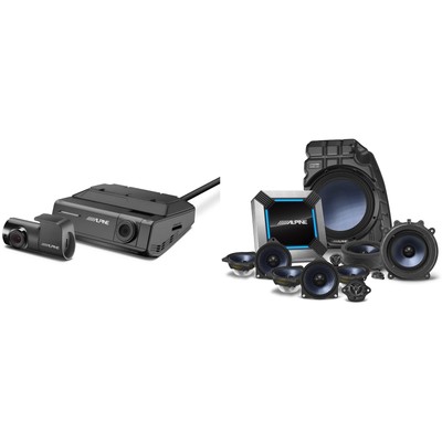 Alpine PSS-TSLA-223 - 11/13-Speaker Complete Sound System Upgrade Compatible ...