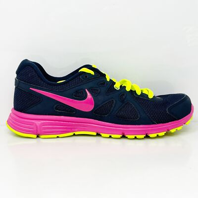 

Nike Womens Revolution 2 554900-463 Черные кроссовки для бега, размер 7, Черный, Revolution 2