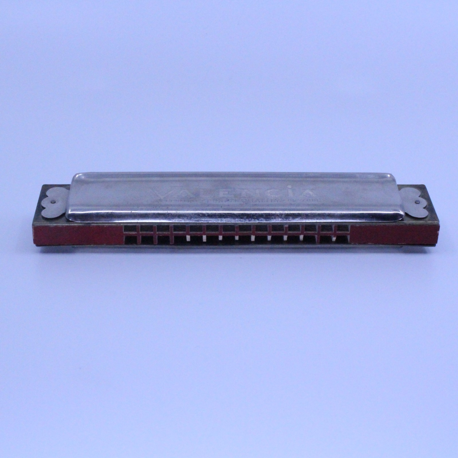 28 Hole Valencia Harmonica w/Box, Made in U.S. occupied Germany 1945-1952
