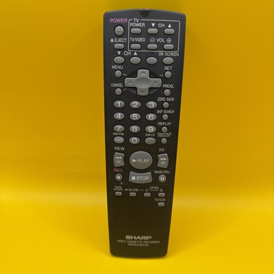 Genuine Sharp Remote Control RRMCG1236AJSB