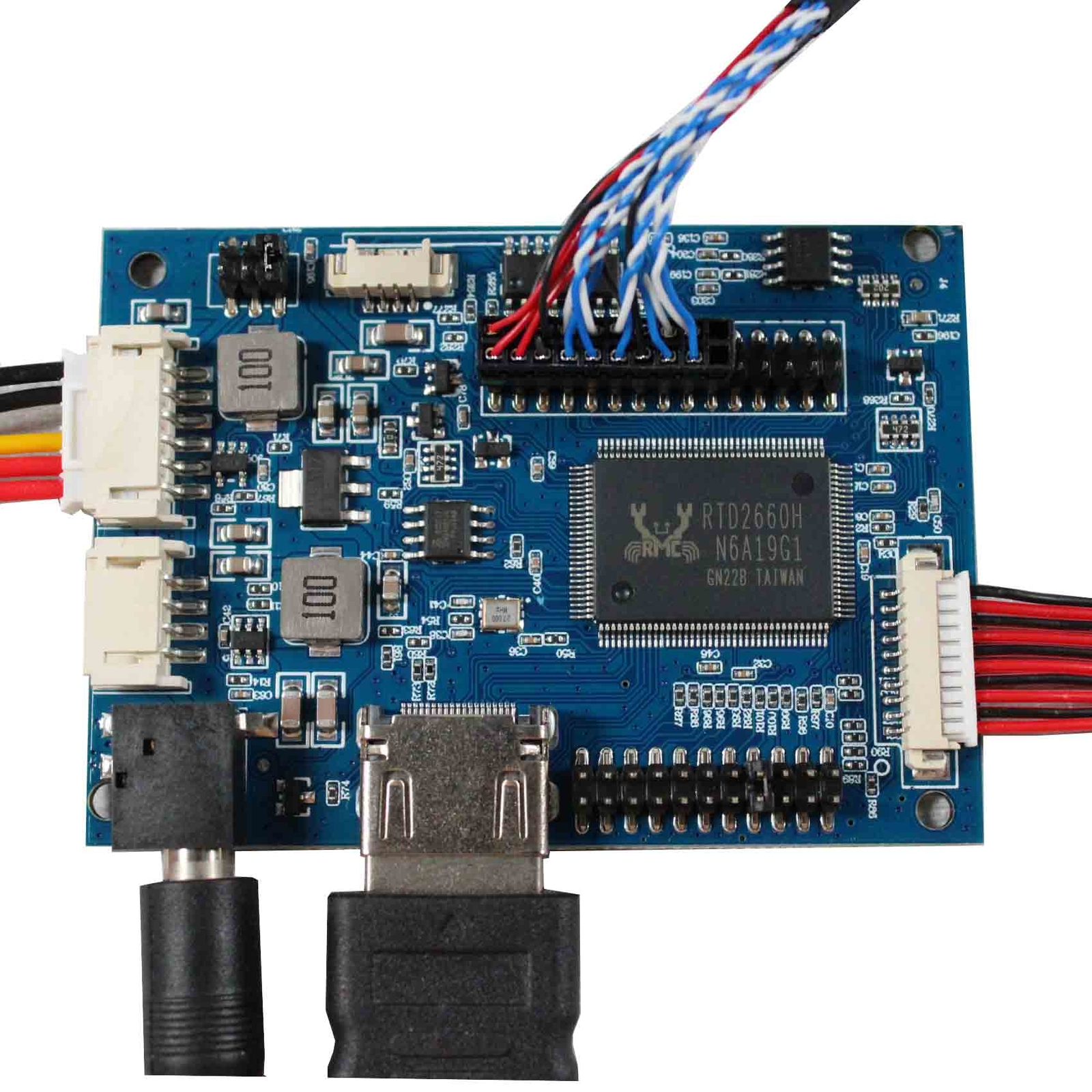 10.4" 1024x768 1300nit IPS Outdoor  LCD Screen HDMI LCD Controller Board