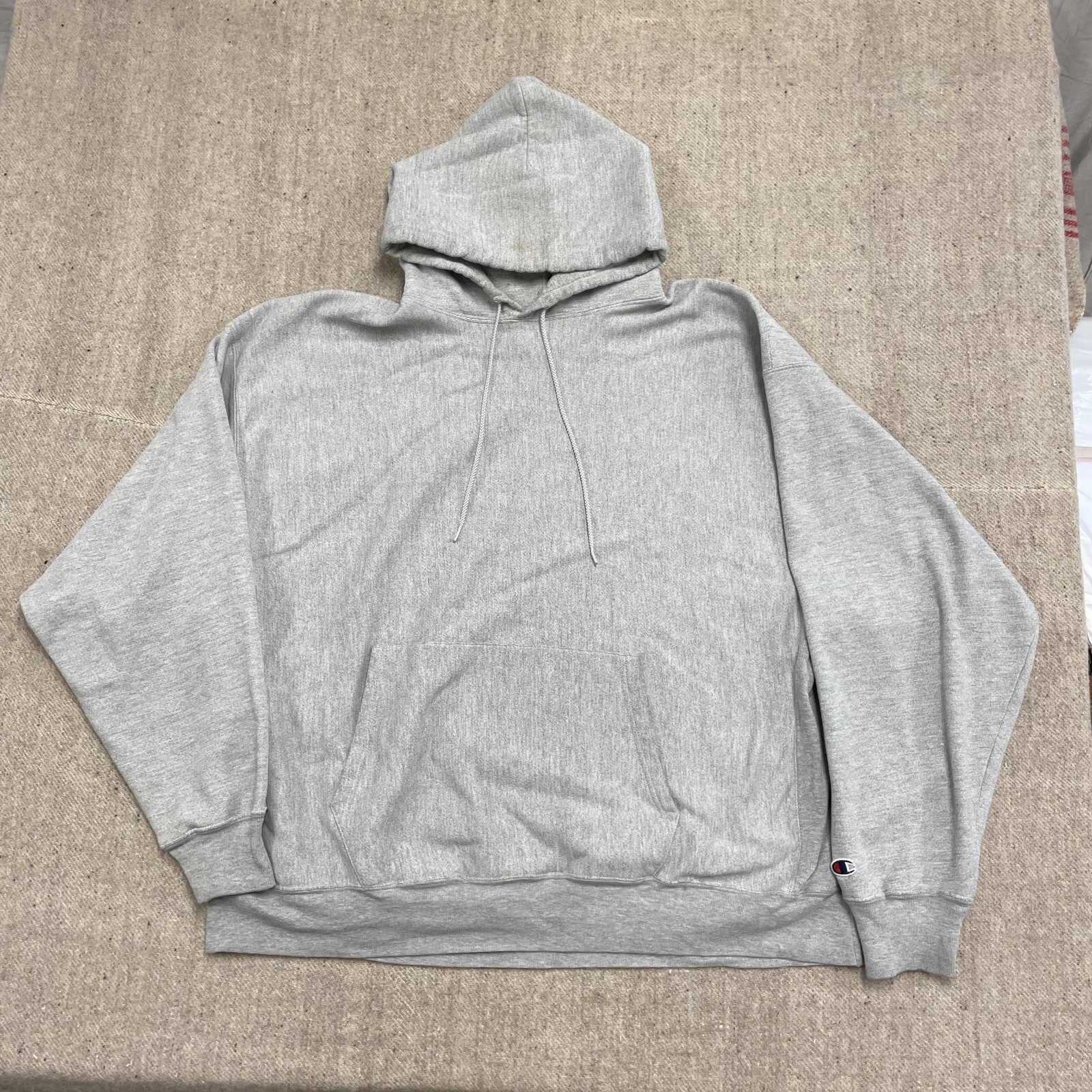 vintage Champion reverse weave hoodie mens 2xl gray 2000 y2k