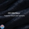 Sushing Luxury Fleece Warm Blanket, Soft Lightweight Velvety Plush Blanket for Sofa and Bed, Cozy Comfy for All Seasons(Black, 90×90 Inches)