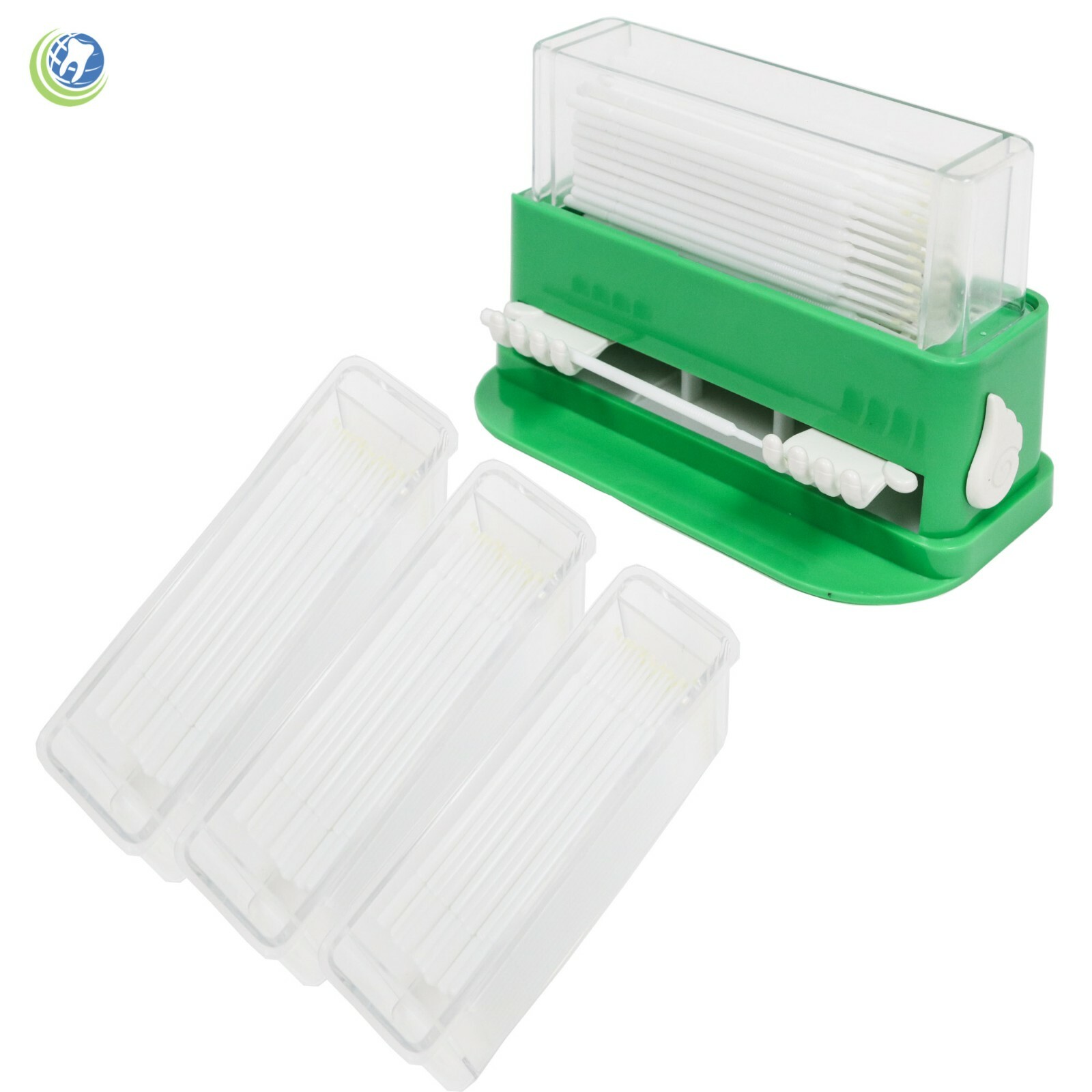 Dental Disposable Micro Brush Tip Applicators With Dispenser 400 Applicators Kit eBay