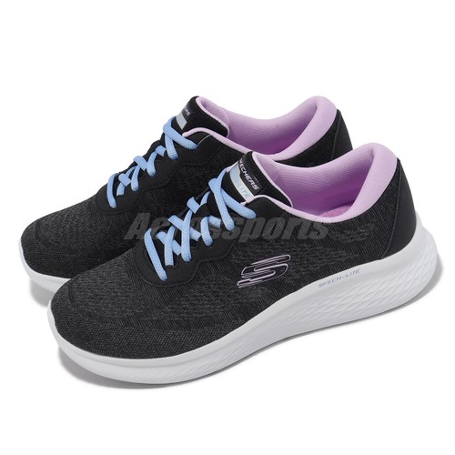 

Skechers Skech-Lite Pro-Cute Debut Широкие черные лавандовые женские повседневные кроссовки 150045-WBKLV, Черный, Skech-lite Pro-cute Debut Wide