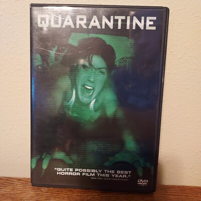 Quarantine (DVD, 2008) Pre-Owned Tested Working Great Condition Great Movie 